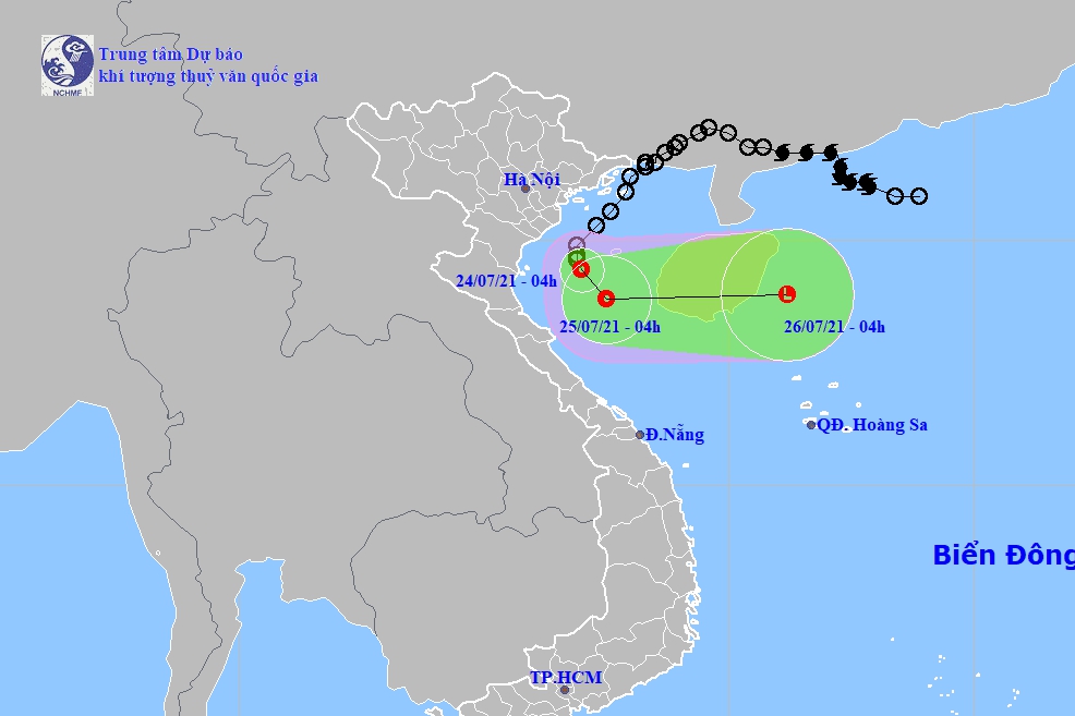 Hà Tĩnh mưa to đến rất to, nguy cơ lũ quét, ngập úng do ảnh hưởng áp thấp nhiệt đới