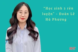 Nữ sinh Hà Tĩnh đạt danh hiệu “Học sinh 3 rèn luyện” cấp Trung ương