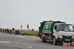 Lộc Hà: Thu gom, xử lý 40 tấn rác thải sinh hoạt mỗi ngày