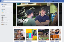 Facebook Watch tham vọng lật đổ YouTube