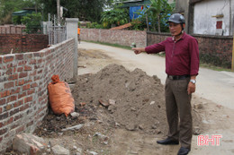 Làng biển chật vật với tiêu chí giao thông nông thôn mới