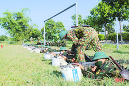 Chiến sĩ Trung đoàn 841 “vượt nắng” say sưa luyện tập