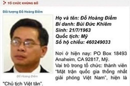 Bộ Công an đưa Việt Tân vào danh sách tổ chức khủng bố