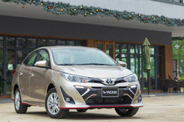 Toyota Vios giảm giá chỉ còn từ 450 triệu đồng