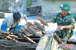 Nghi Xuân hỗ trợ đối tượng chính sách chỉnh trang vườn hộ