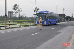 Trung bình mỗi ngày, Hà Tĩnh phát hiện 1 lái xe đường dài dương tính với ma túy