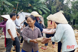 Lộc Hà khởi công xây dựng nhà thờ cho gia đình liệt sĩ Nguyễn Minh Thanh