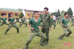 Lính Biên phòng Hà Tĩnh huấn luyện tốt, sẵn sàng chiến đấu cao