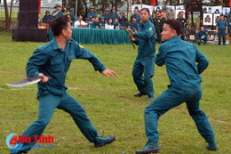 Cụm huấn luyện số 5 giành giải Nhất hội thao tự vệ đợt 1