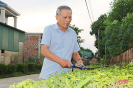 Cựu thanh niên xung phong tâm huyết với việc thôn