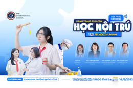 Học nội trú quốc tế ở TP Hồ Chí Minh, nhận bằng tú tài của Mỹ