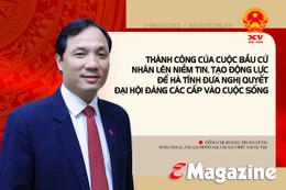 Thành công của cuộc bầu cử nhân lên niềm tin, tạo động lực để Hà Tĩnh đưa nghị quyết đại hội Đảng các cấp vào cuộc sống