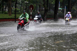 Mưa bao trùm hầu hết các khu vực trên cả nước trong đêm nay