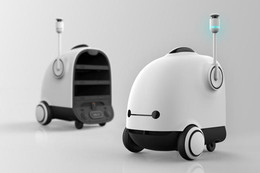 Hàn Quốc phát triển robot giao đồ ăn tại nhà