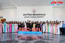 Sinh viên Đại học Hà Tĩnh thực tập du lịch, lữ hành tại Thái Lan