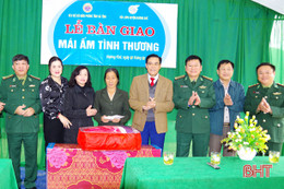 Bàn giao "Mái ấm tình thương" cho phụ nữ đơn thân ở Hòa Hải