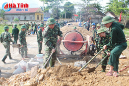 Lan tỏa phong trào học và làm theo Bác ở Bộ đội Biên phòng Hà Tĩnh