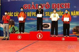 Hà Tĩnh giành 9 huy chương tại Giải Vô địch các CLB Pencak Silat quốc gia