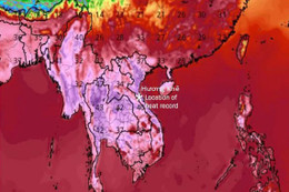 Bao giờ đợt nắng nóng gay gắt ở Hà Tĩnh kết thúc?