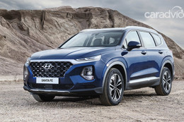 Hyundai SantaFe 2019 ra mắt với nội thất hoàn toàn mới