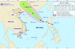 Cơn bão đầu tiên vào biển Đông, chưa ảnh hưởng đến Hà Tĩnh