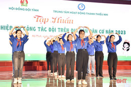 Tập huấn nghiệp vụ công tác đội trên địa bàn khu dân cư