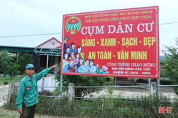 Chung sức xây dựng cụm dân cư “Sáng - xanh - sạch - đẹp - an toàn - văn minh”