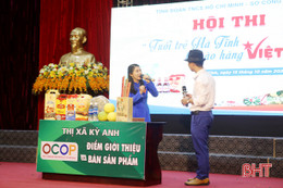 Thị đoàn Kỳ Anh nhất hội thi “Tuổi trẻ Hà Tĩnh tự hào hàng Việt Nam”