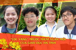 “Lộc vàng” trước thềm xuân mới của Giáo dục Hà Tĩnh