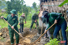 Dấu ấn tuổi trẻ lực lượng vũ trang Hà Tĩnh trong Chiến dịch “Hành quân xanh”