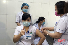 Hà Tĩnh tích cực chuẩn bị cho chiến dịch tiêm vắc-xin lớn nhất từ trước tới nay