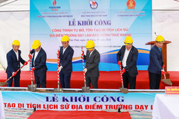 Khởi công tu bổ, tôn tạo Di tích Trường dạy làm báo Huỳnh Thúc Kháng