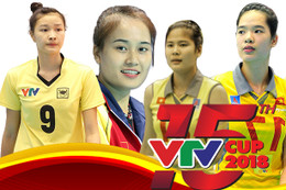 16 bóng hồng Việt Nam tại VTV Cup 2018