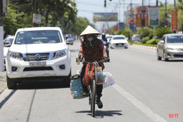 Nắng nóng tại Hà Tĩnh duy trì đến hết ngày hôm nay