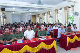 Lãnh đạo tỉnh chung vui “Ngày hội toàn dân bảo vệ an ninh Tổ quốc” ở huyện Kỳ Anh