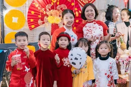 Đặc sắc lễ hội ẩm thực Trường Mầm non Trung Kiên