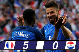 Giroud lập hat-trick, Pháp đại thắng Paraguay