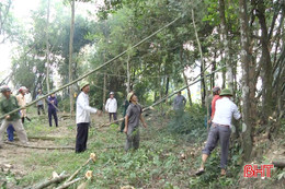 1.000 hội viên "tiếp sức", 4 xã Cẩm Xuyên phấn đấu đạt chuẩn NTM năm 2018