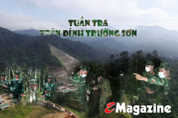 Tuần tra trên đỉnh Trường Sơn