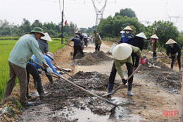 Cẩm Xuyên huy động hơn 2 tỷ đồng từ xã hội hóa phục vụ xây dựng nông thôn mới