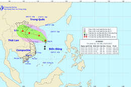Tin mới nhất về áp thấp nhiệt đới trên biển Đông