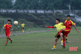 U19 Hồng Lĩnh Hà Tĩnh thắng trận giao hữu trên sân nhà