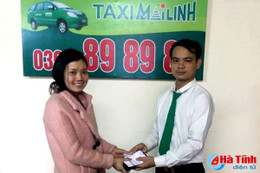 Tài xế Mai Linh trả lại tài sản trị giá gần 100 triệu đồng cho hành khách