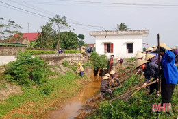 Lộc Hà hỗ trợ 48 tỷ đồng kiên cố hóa hệ thống kênh mương nội đồng