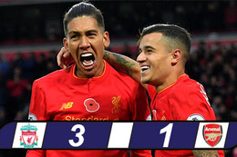 Hủy diệt Arsenal, Liverpool trở lại Top 3