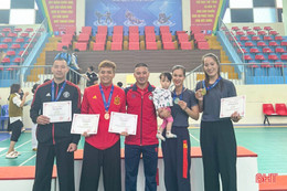 Hà Tĩnh giành 4 huy chương tại giải vô địch Pencak Silat quốc gia