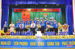 Anh Đặng Thái Sơn tái cử Bí thư Huyện đoàn Lộc Hà