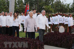 Hoạt động của Tổng Bí thư Nguyễn Phú Trọng tại Santiago De Cuba