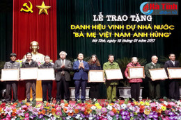 Thêm 52 mẹ được tặng, truy tặng danh hiệu “Bà mẹ Việt Nam anh hùng”