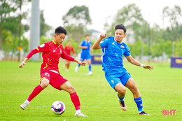 Chiến binh “mít ướt” của U15 Hồng Lĩnh Hà Tĩnh